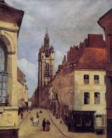 Corot, Jean-Baptiste-Camille - The Belfry of Douai
